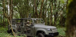 Land Rover Defender, подготвен за првите фронтовски линии