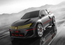 Eлектричен рели концепт на Peugeot