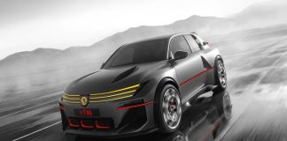 Eлектричен рели концепт на Peugeot