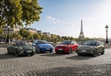 Електричното семејство на VW заедно во Париз